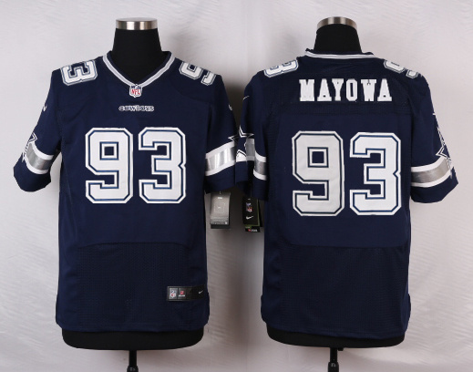 Dallas Cowboys 93 Mayowa Blue 2016 Nike Elite Jerseys